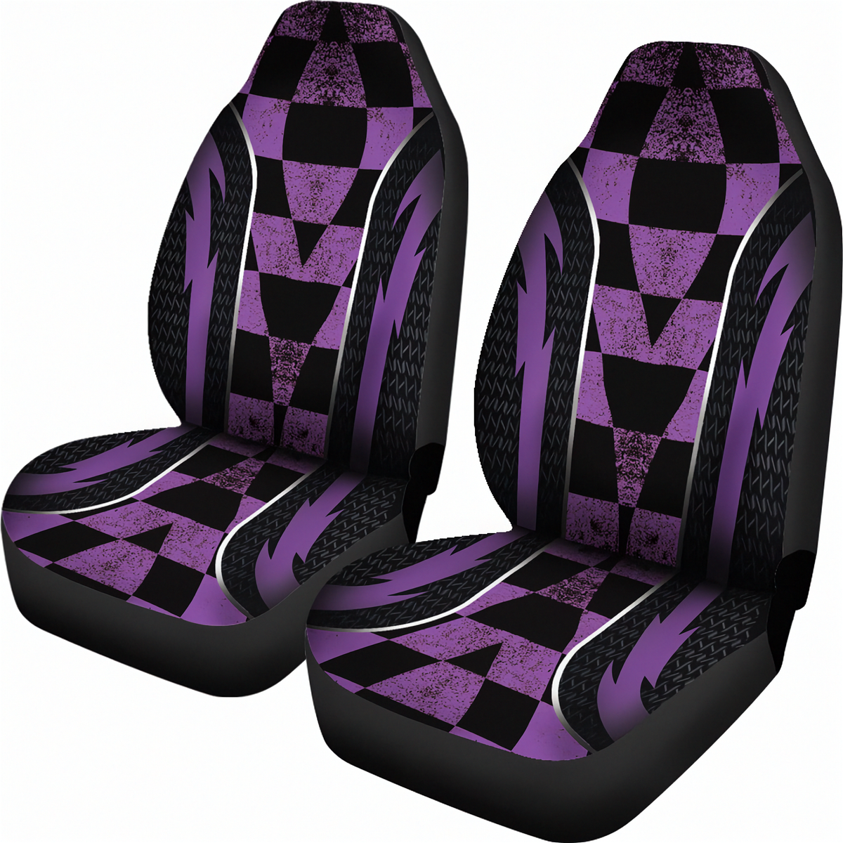 Racing Seat Covers | Purple | Set of 2 | RIIMB