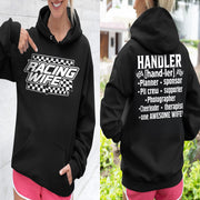 Racing Wife Handler Sweatshirts – Premium Pit Crew Definition Hoodies