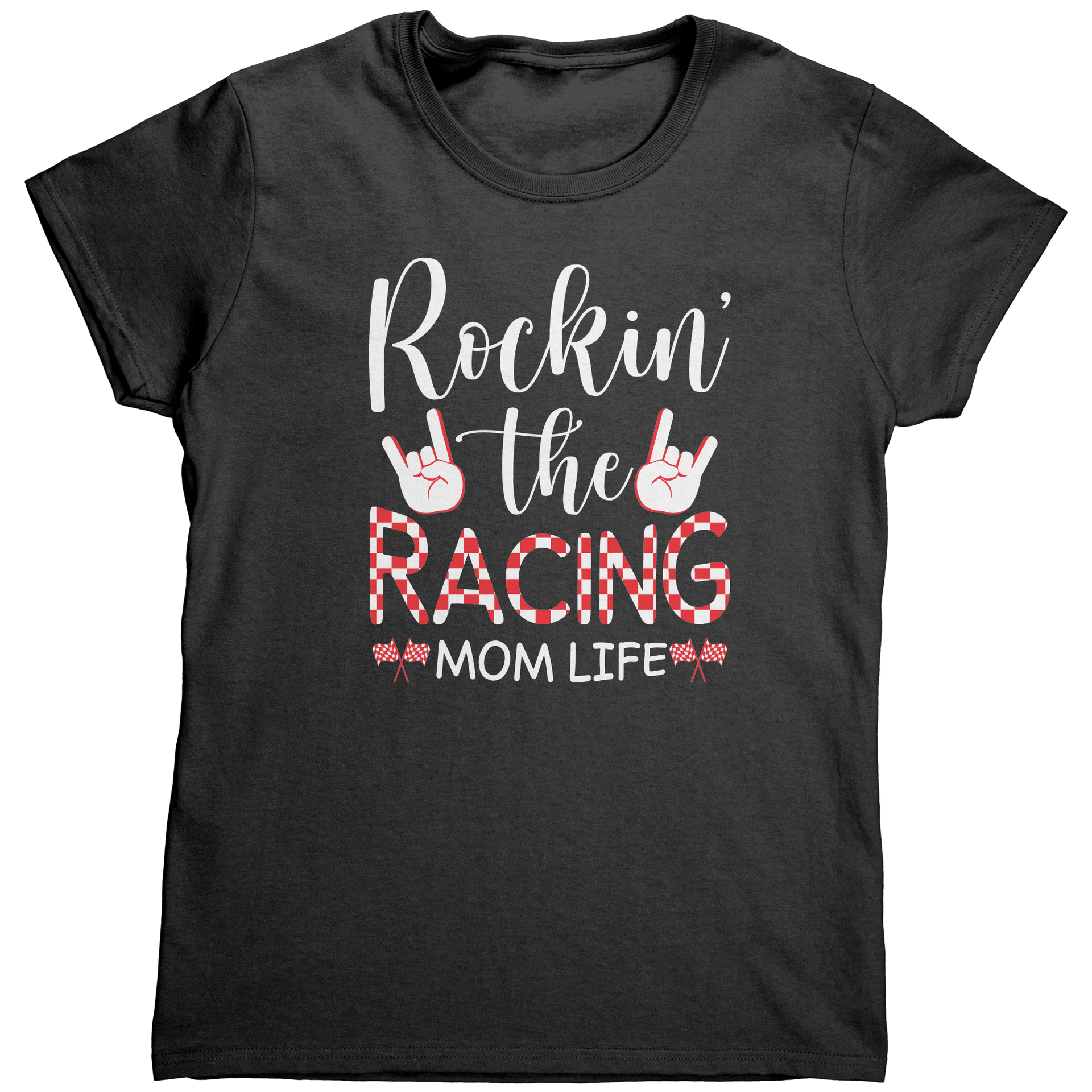 Rockin_The_Racing_Mom_Life_Gildan_Women_Black_Mockup.png