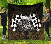 Sprint Car Premium Quilt | Racing Home Decor | RIIMB
