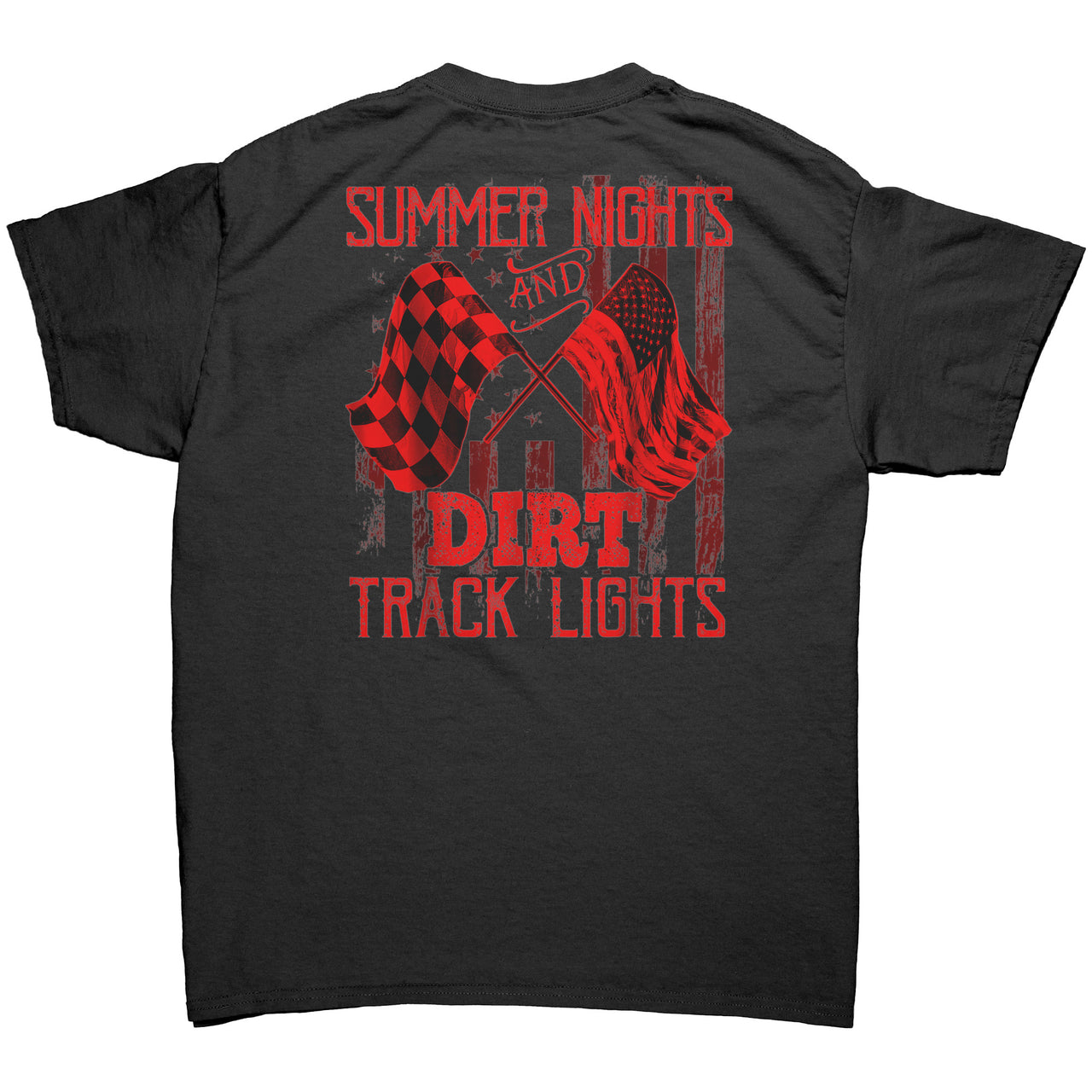 Summer Nights And Dirt Track Lights Tees RV
