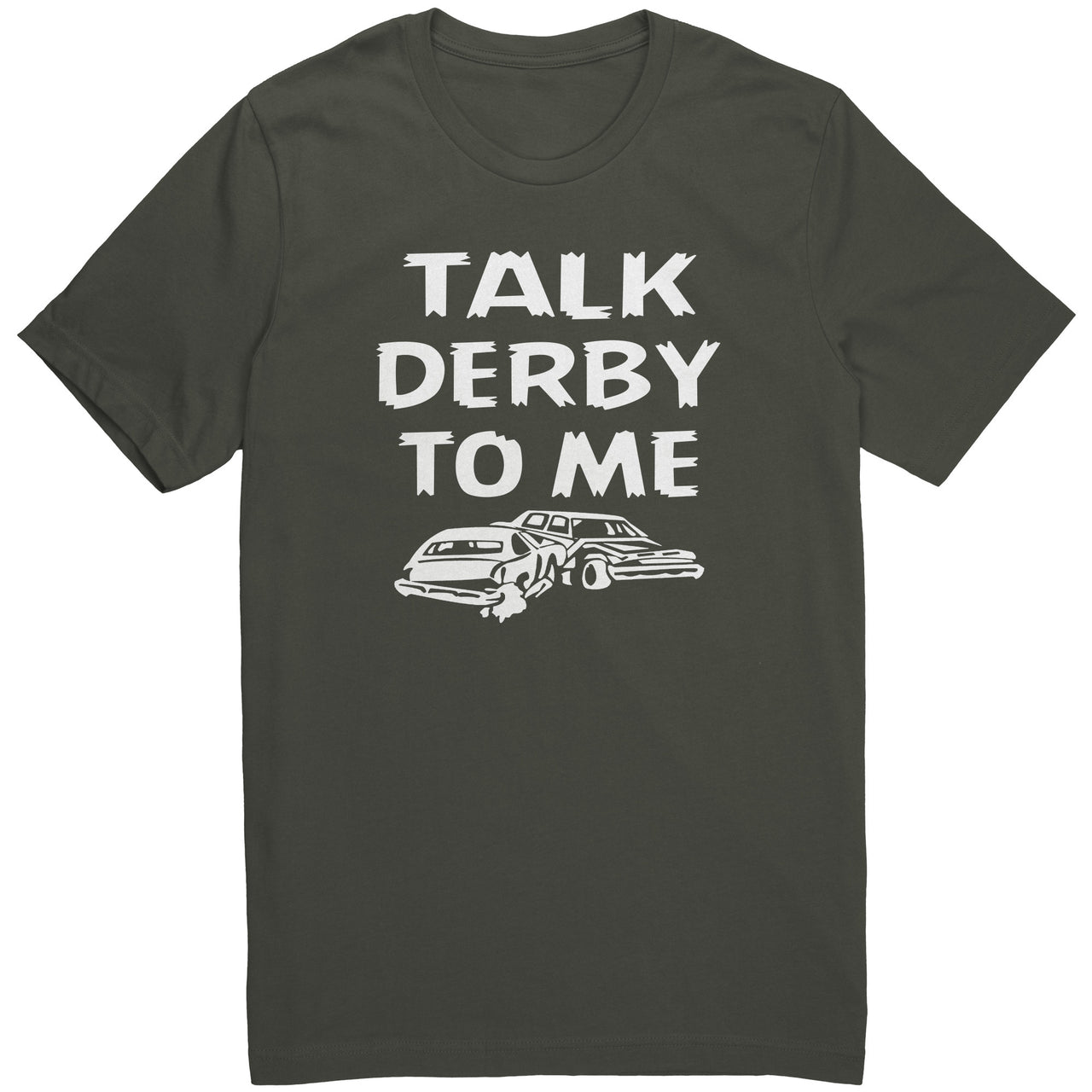 Talk Derby To Me Canvas Unisex Shirt