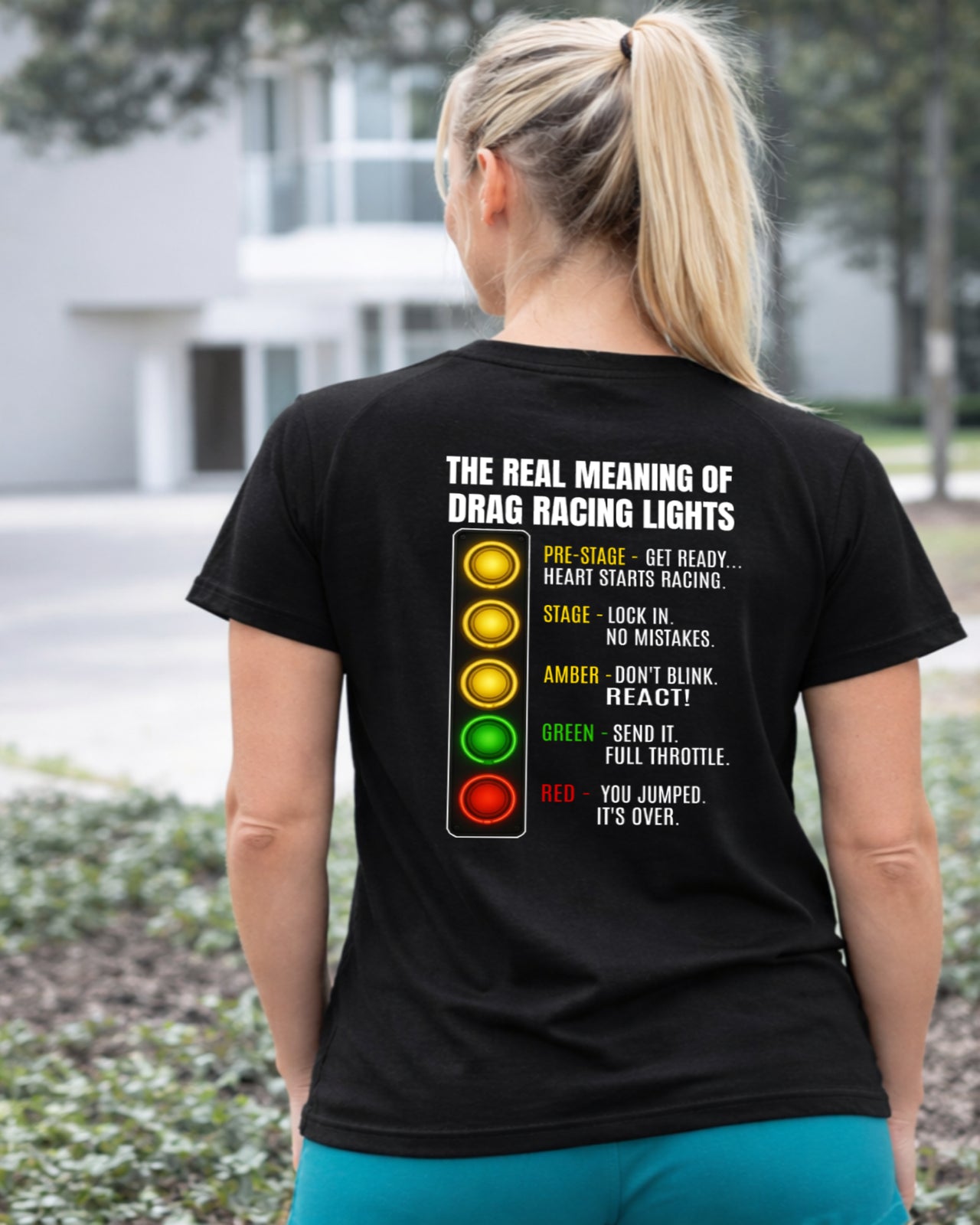 The Real Meaning Of Drag Racing Lights Women's T-Shirts – Premium Trackside Apparel DoB