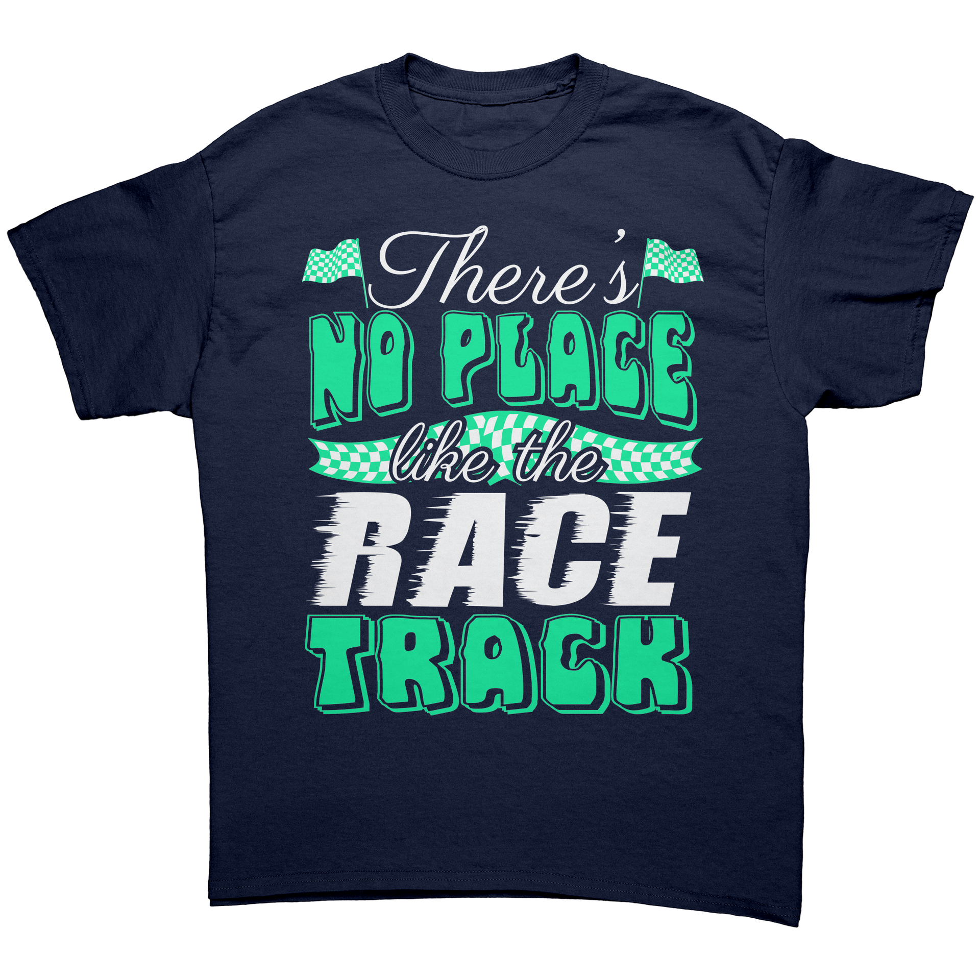 Theres_No_Place_Like_The_Race_Track_Tee_Navy_Front_Mockup.png