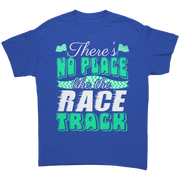 Theres_No_Place_Like_The_Race_Track_Tee_Royal_Front_Mockup.png