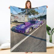 Custom photo blanket personalized gift with high-definition print