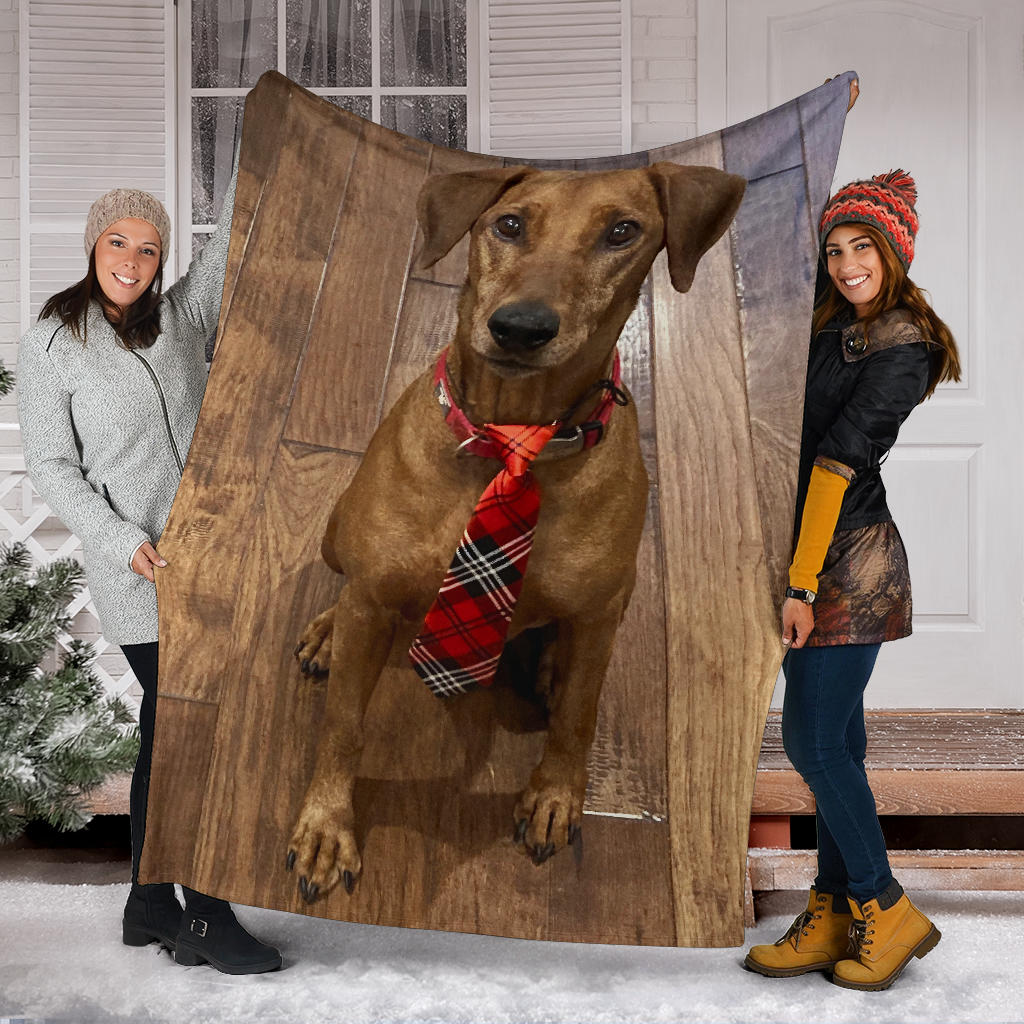 Custom photo blanket personalized gift with high-definition print