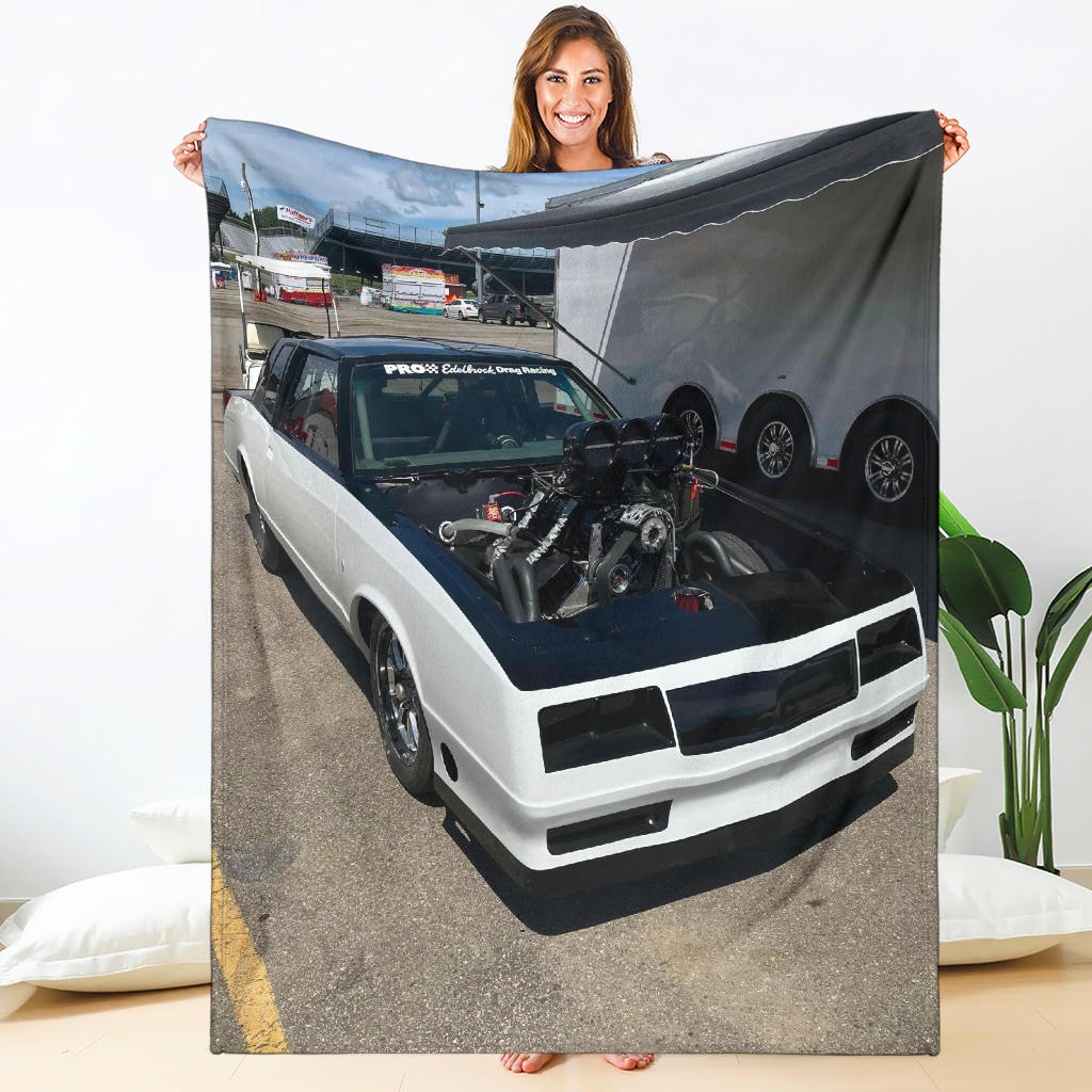 Custom photo blanket personalized gift with high-definition print