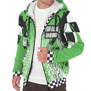 custom dirt racing sherpa jacket