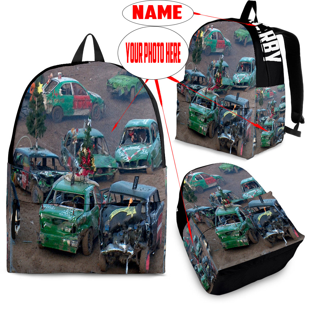 Custom Demolition Derby Backpack