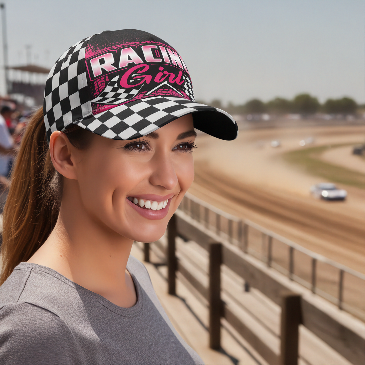 Racing Girl Classic Cap | Women's Custom Racing Hat