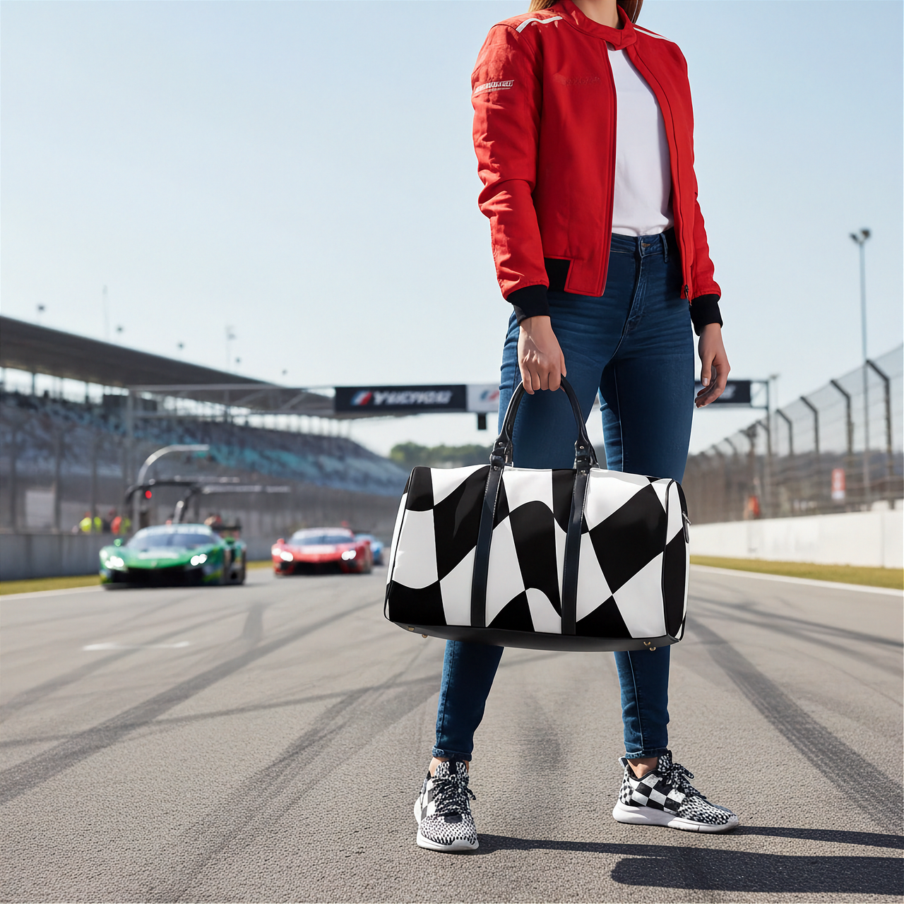 Racing Travel Bag | Waterproof Motorsports Duffle & Gear Luggage