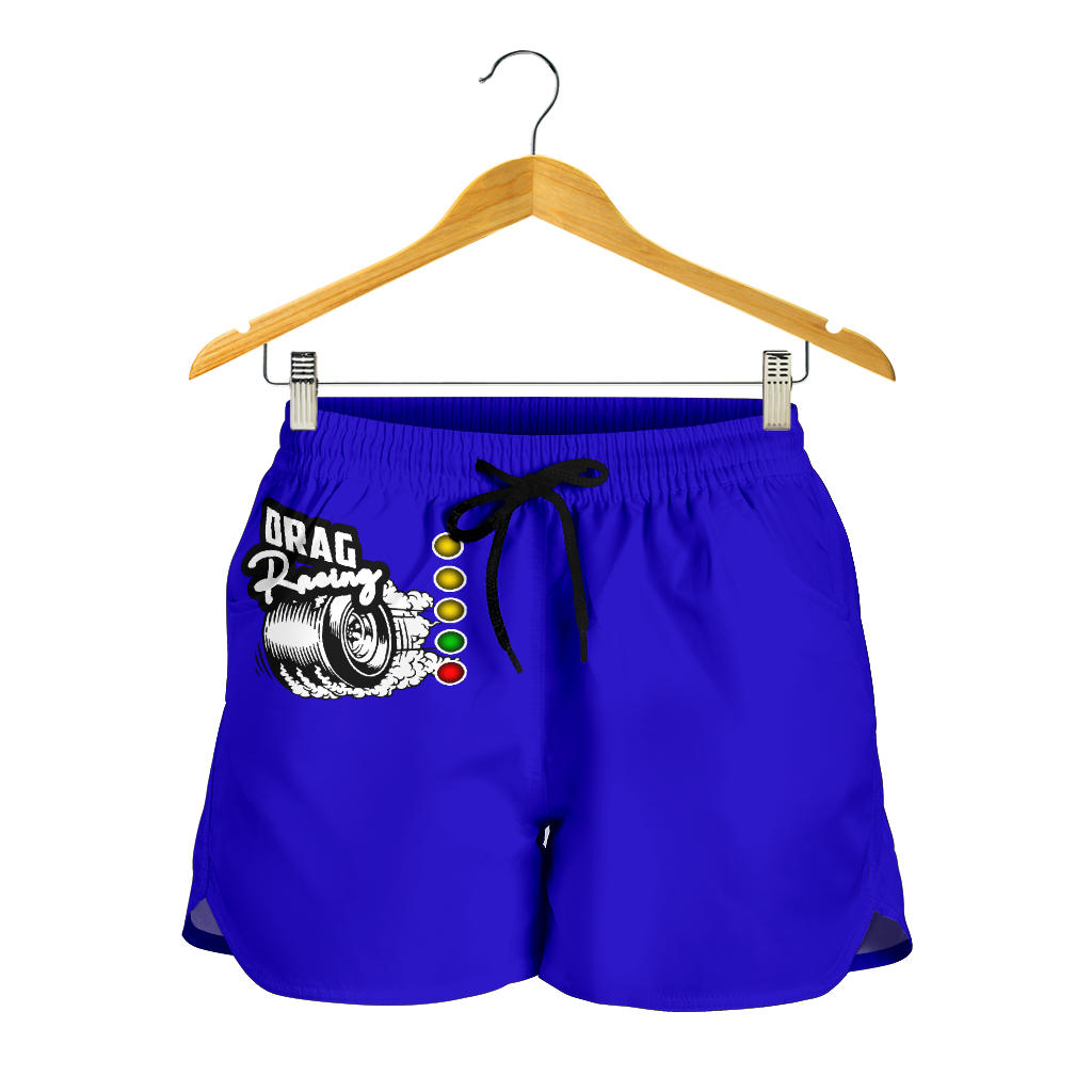 Drag Racing Womens Shorts
