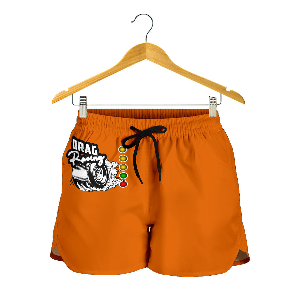 Drag Racing Womens Shorts