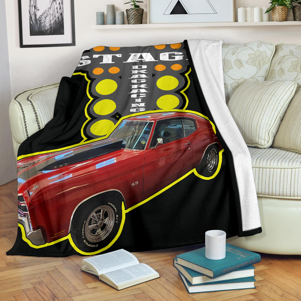 Custom Drag Racing Blanket V102