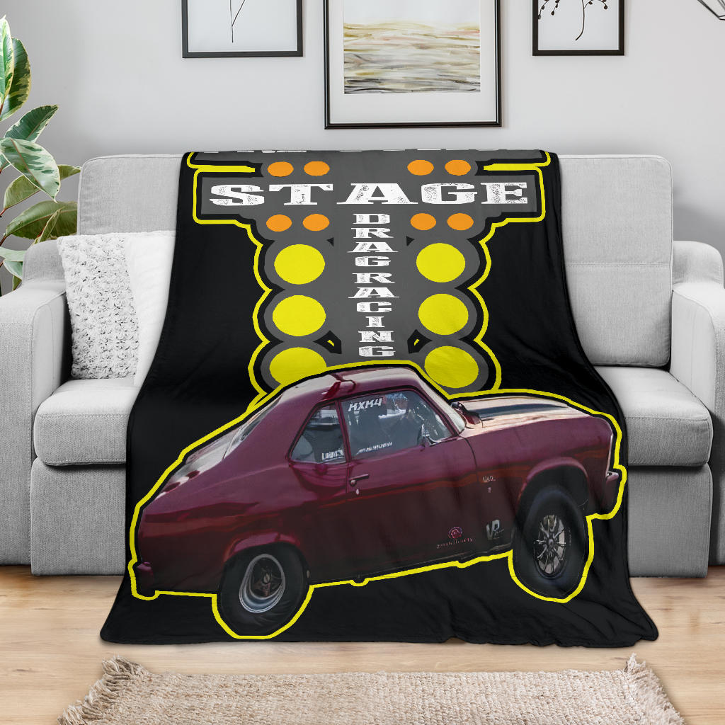 Custom Drag Racing Blanket V24