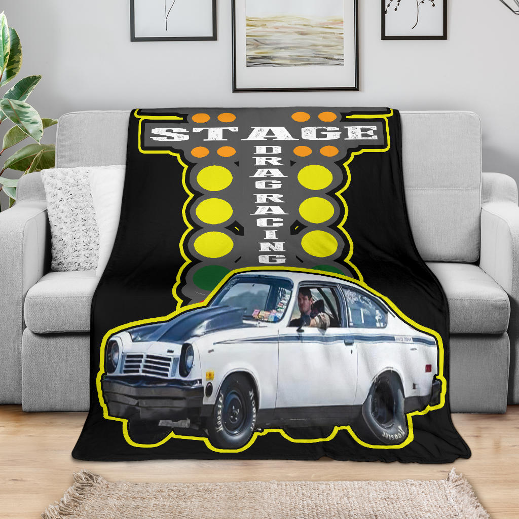 Custom Drag Racing Blanket V71