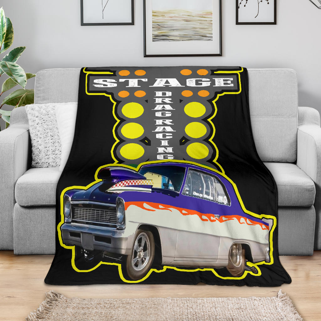 Custom Drag Racing Blanket V62