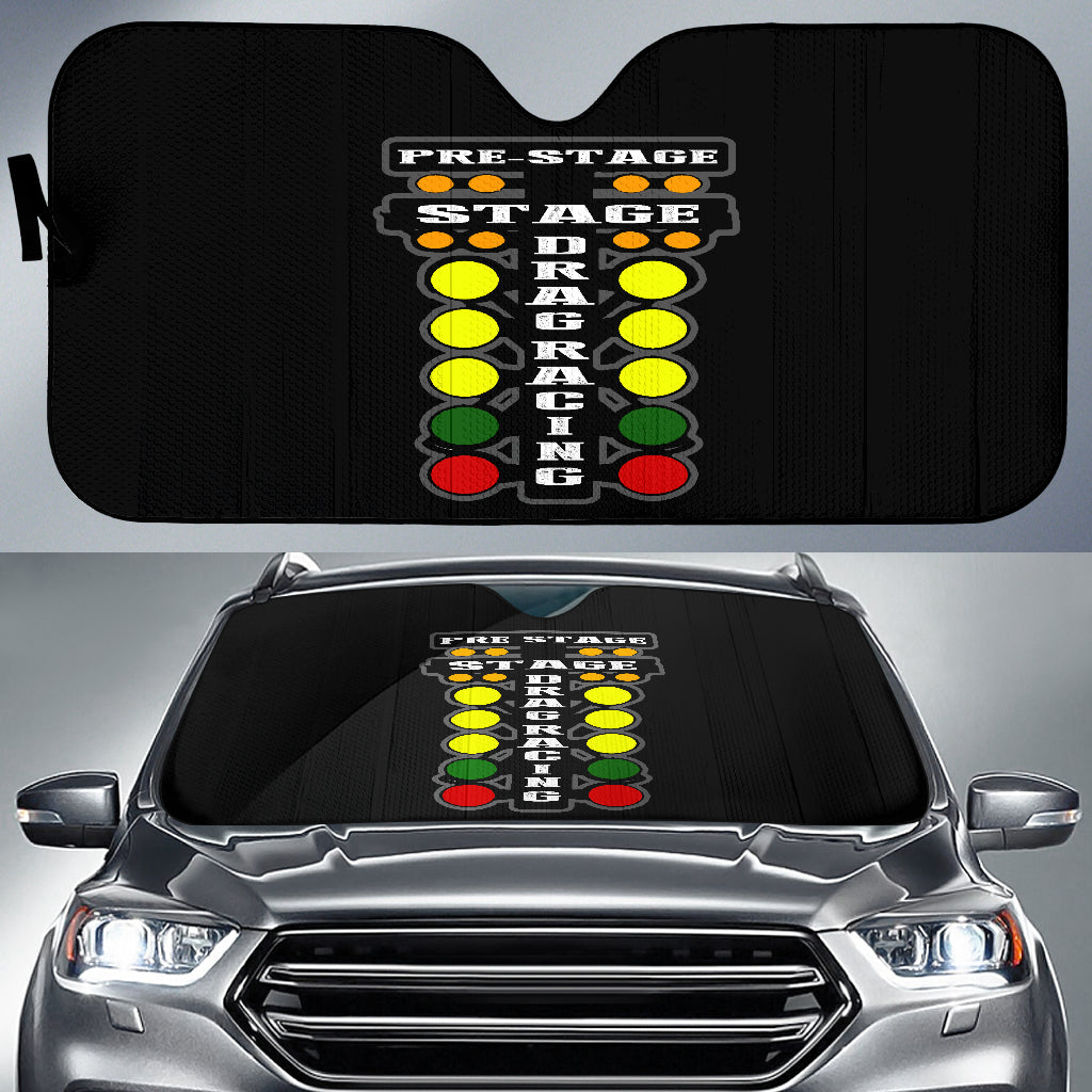 Drag Racing Windshield Sun Shade V1