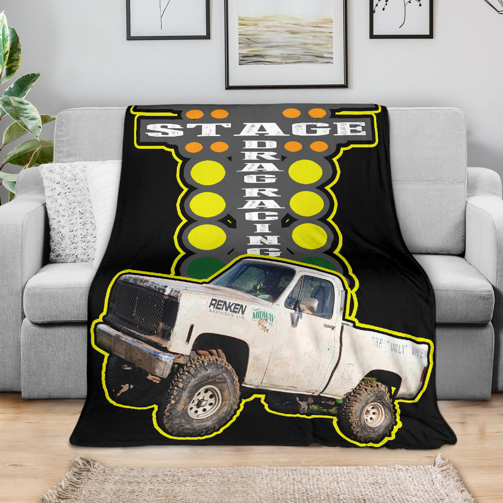 Custom Drag Racing Blanket V110