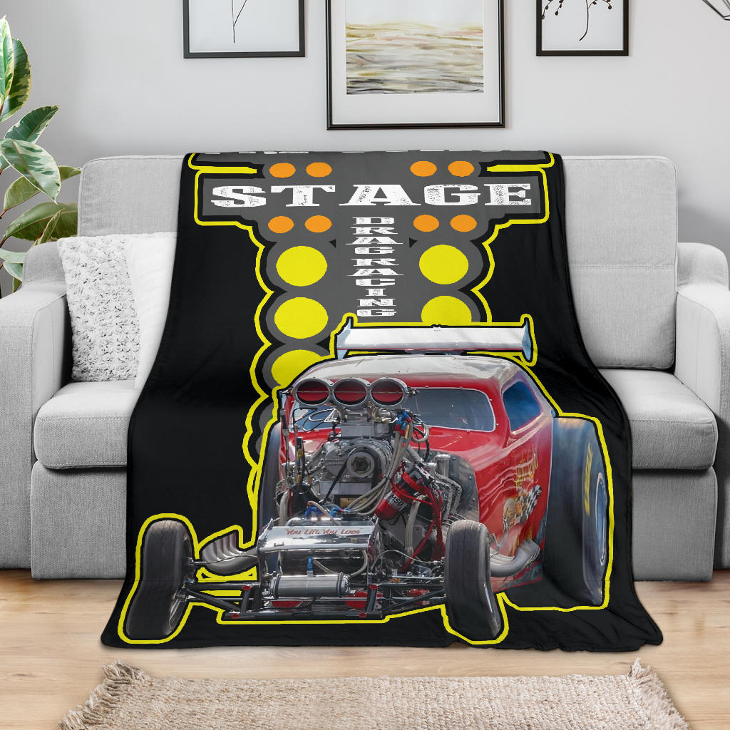 Custom Drag Racing Blanket V4