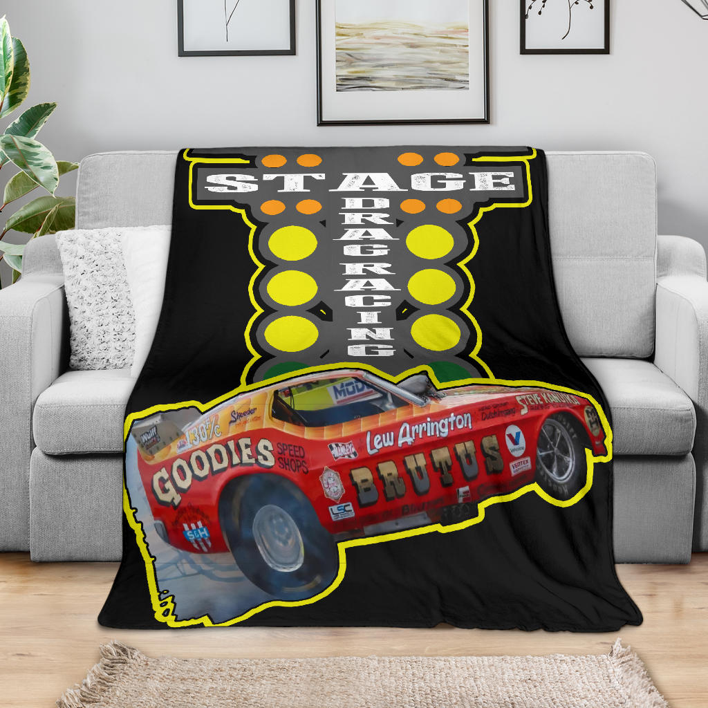 Custom Drag Racing Blanket V106