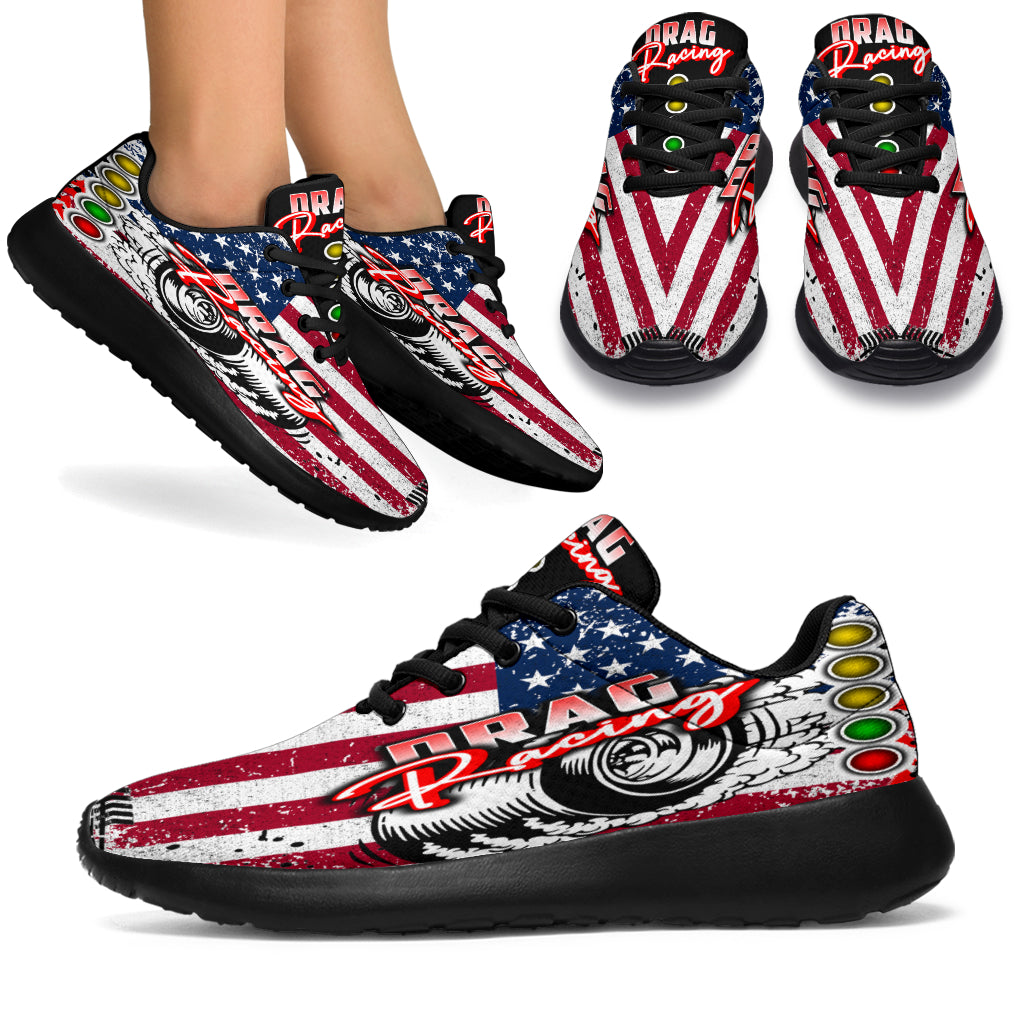 Drag racing sneakers USA