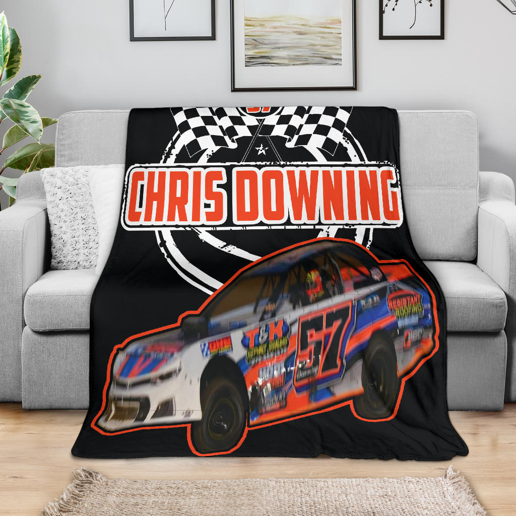 Custom CHRIS DOWNING Blanket