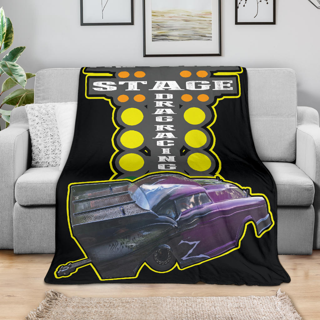 Custom Drag Racing Blanket V7