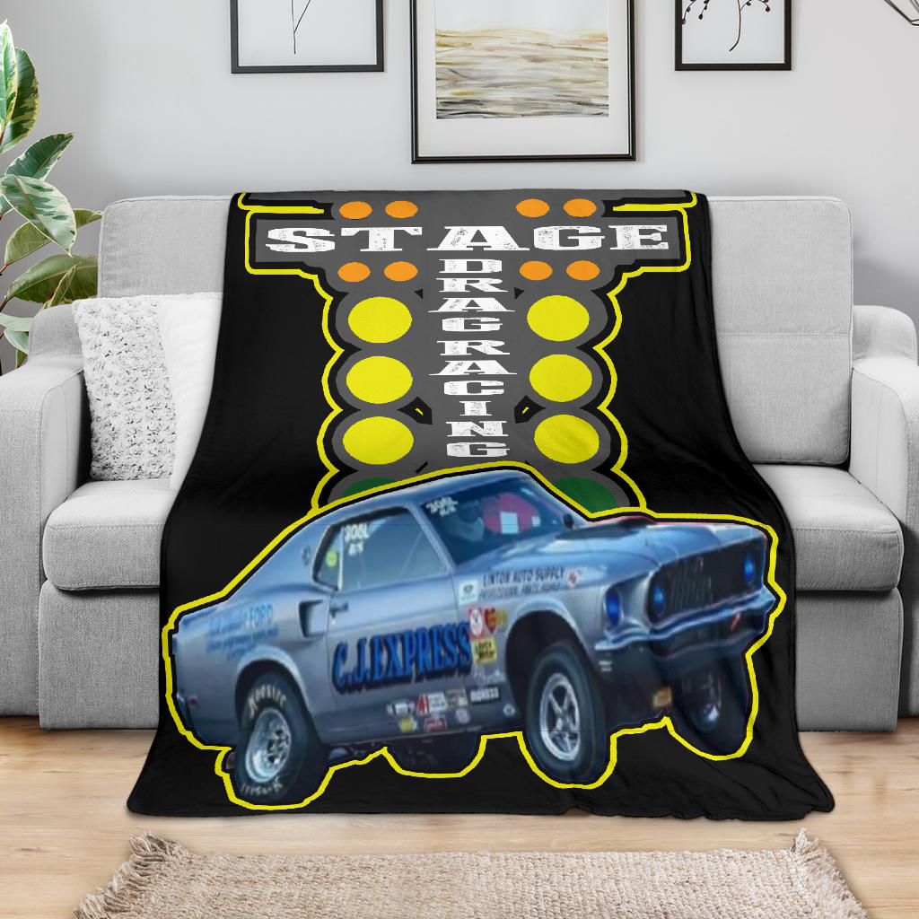 Custom Drag Racing Blanket V117