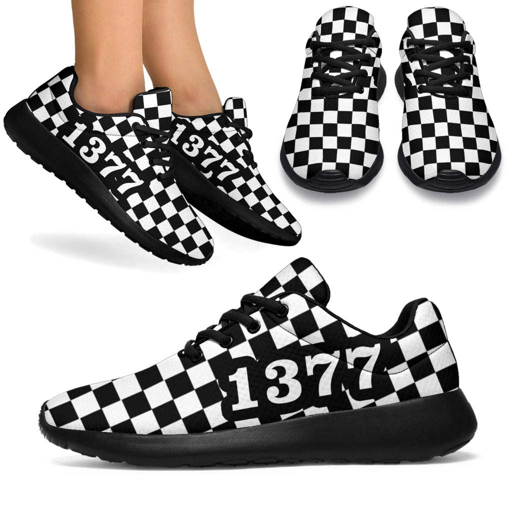 custom racing sneakers number 1377