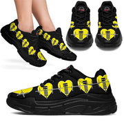 Drag Racing Heartbeat Chunky Sneakers