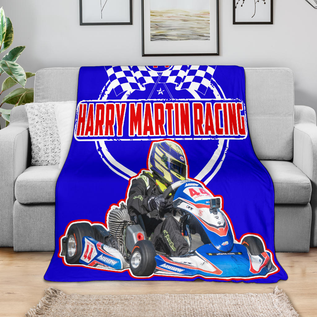 Custom Harry Martin Racing Blanket