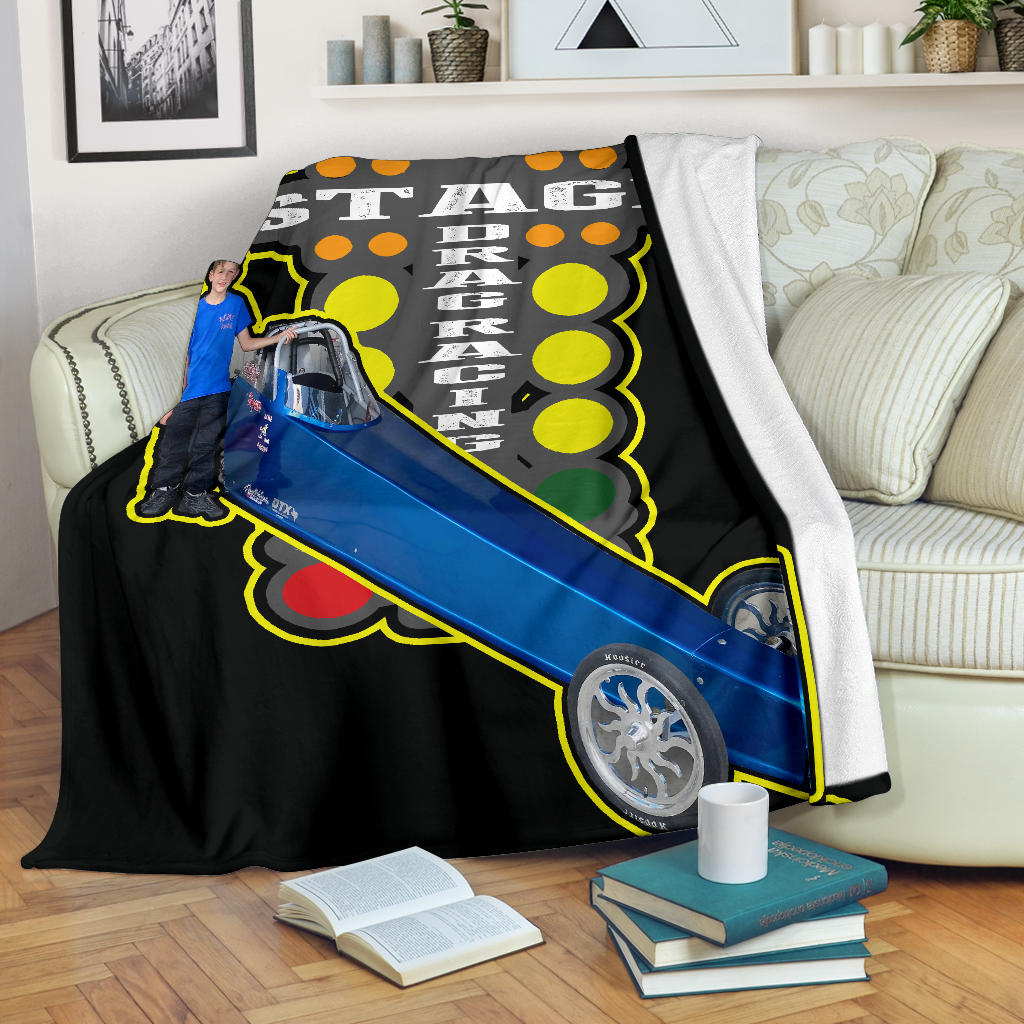 Custom Drag Racing Blanket V107