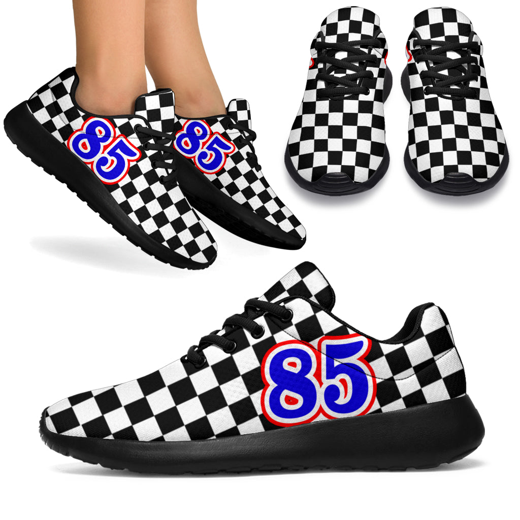 custom racing sneakers number 85