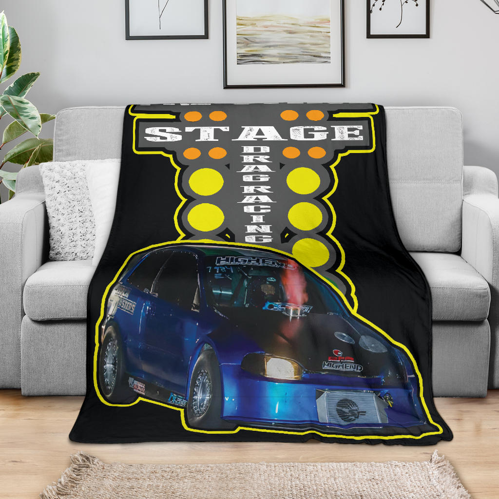 Custom Drag Racing Blanket V18