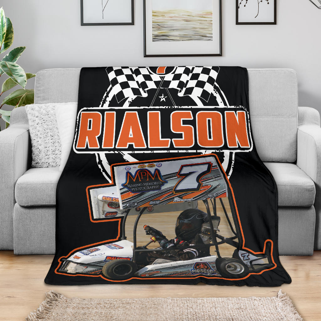 Custom Rialson Blanket Orange