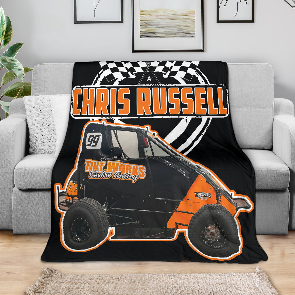 Custom Chris Russell Blanket