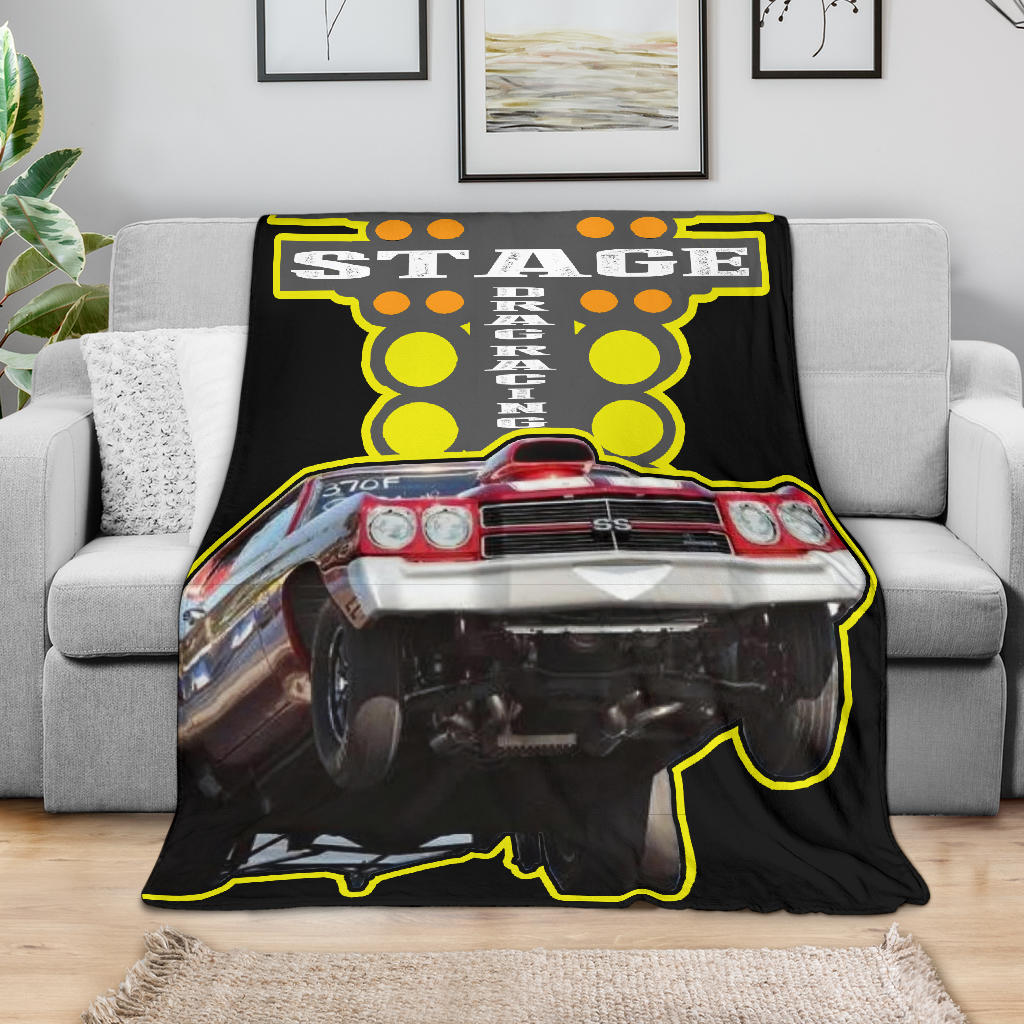 Custom Drag Racing Blanket V131