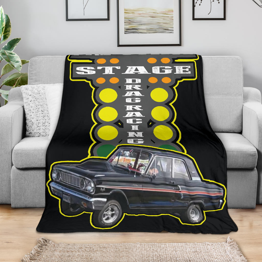 Custom Drag Racing Blanket V20