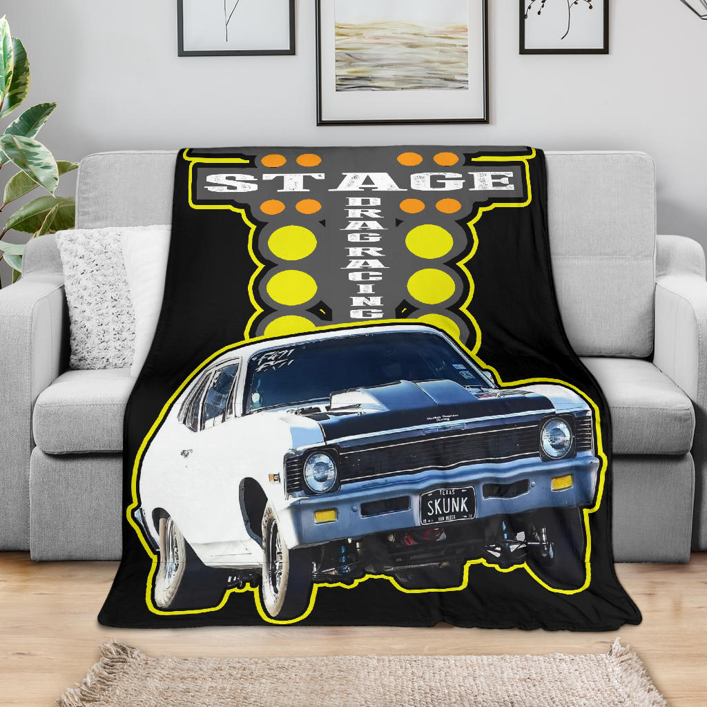 Custom Drag Racing Blanket V99