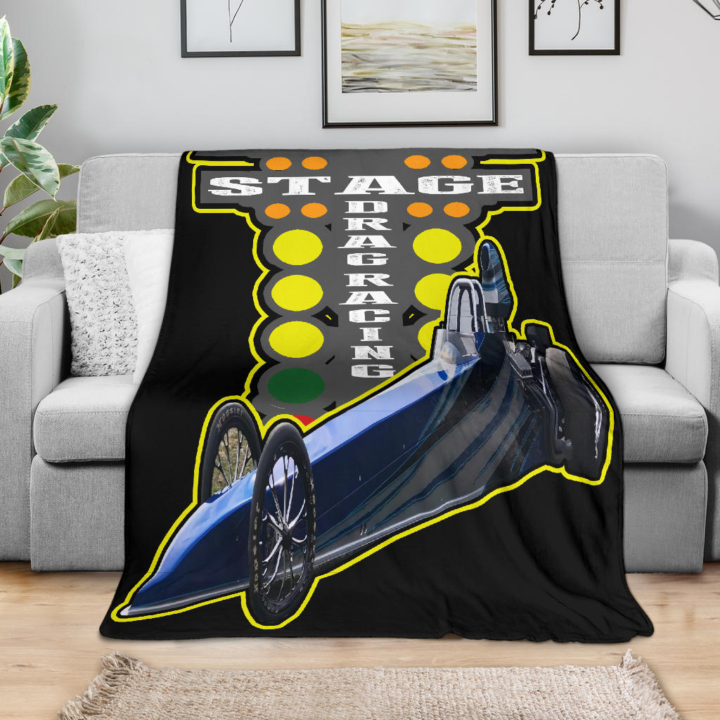 Custom Drag Racing Blanket V86