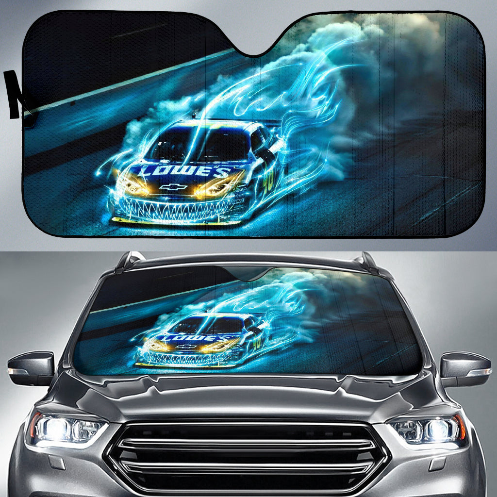 Custom Drag Racing Windshield Sun Shade