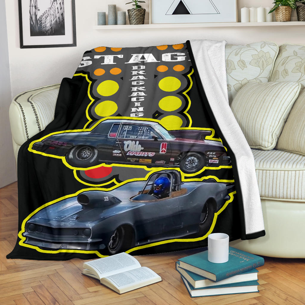 Custom Drag Racing Blanket V89