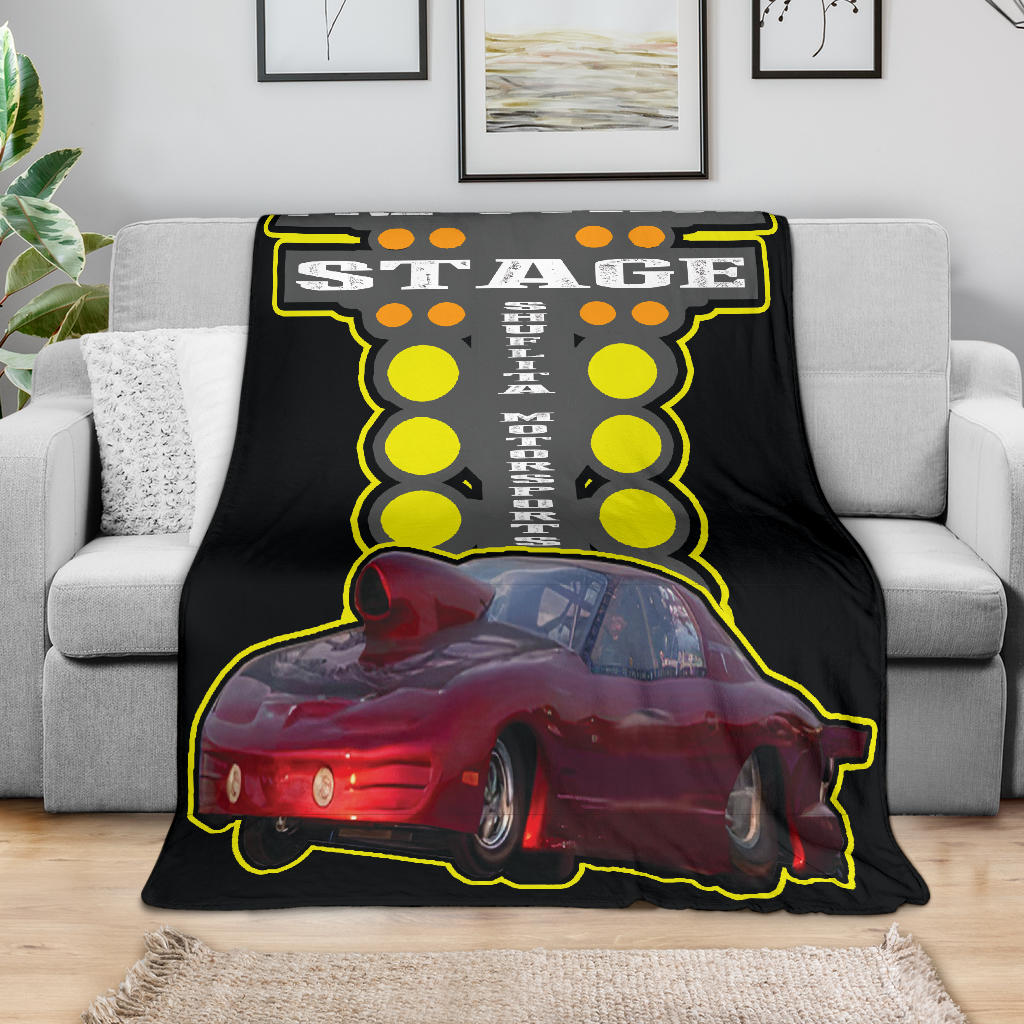 Custom Shuflita Motorsports Blanket