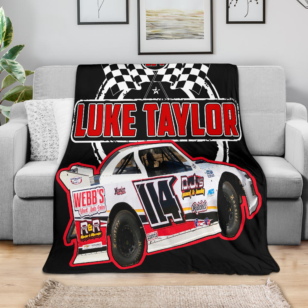 custom Luke Taylor blanket