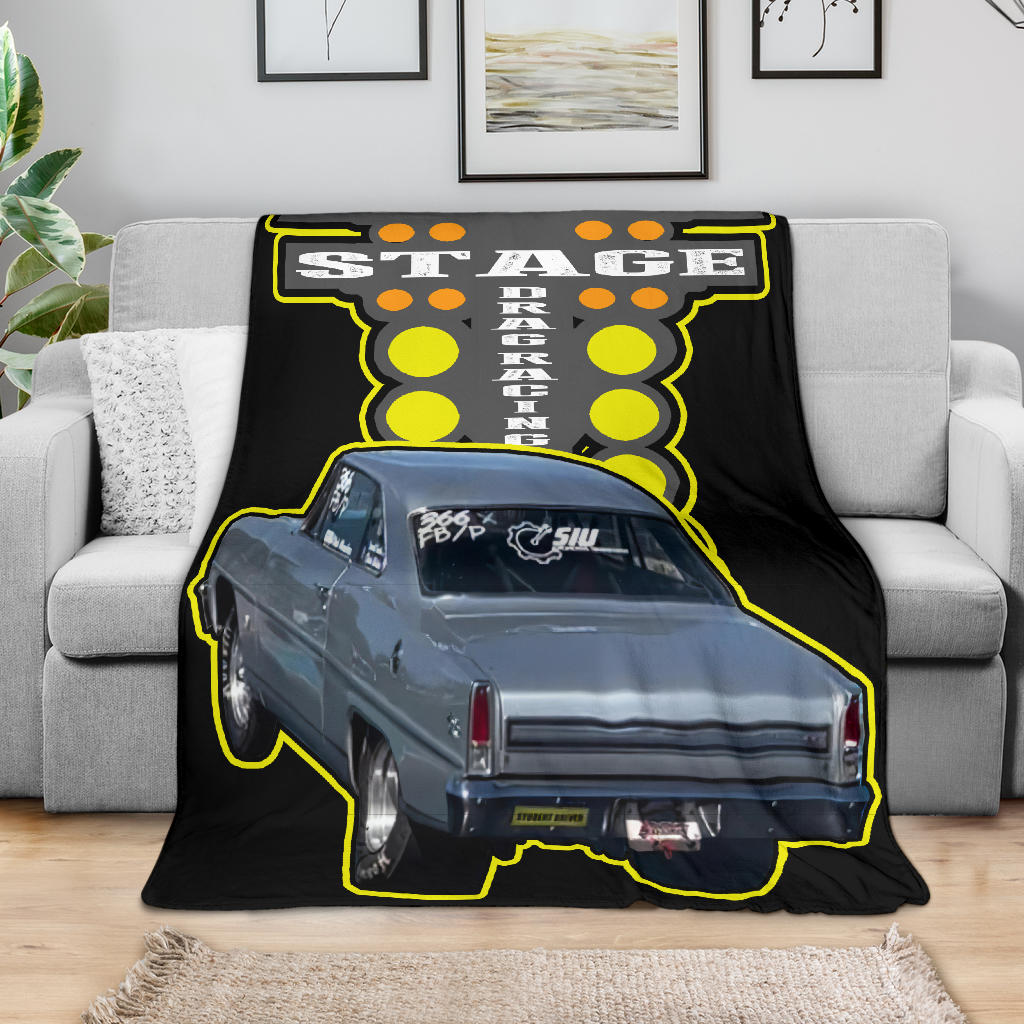 Custom Drag Racing Blanket V82