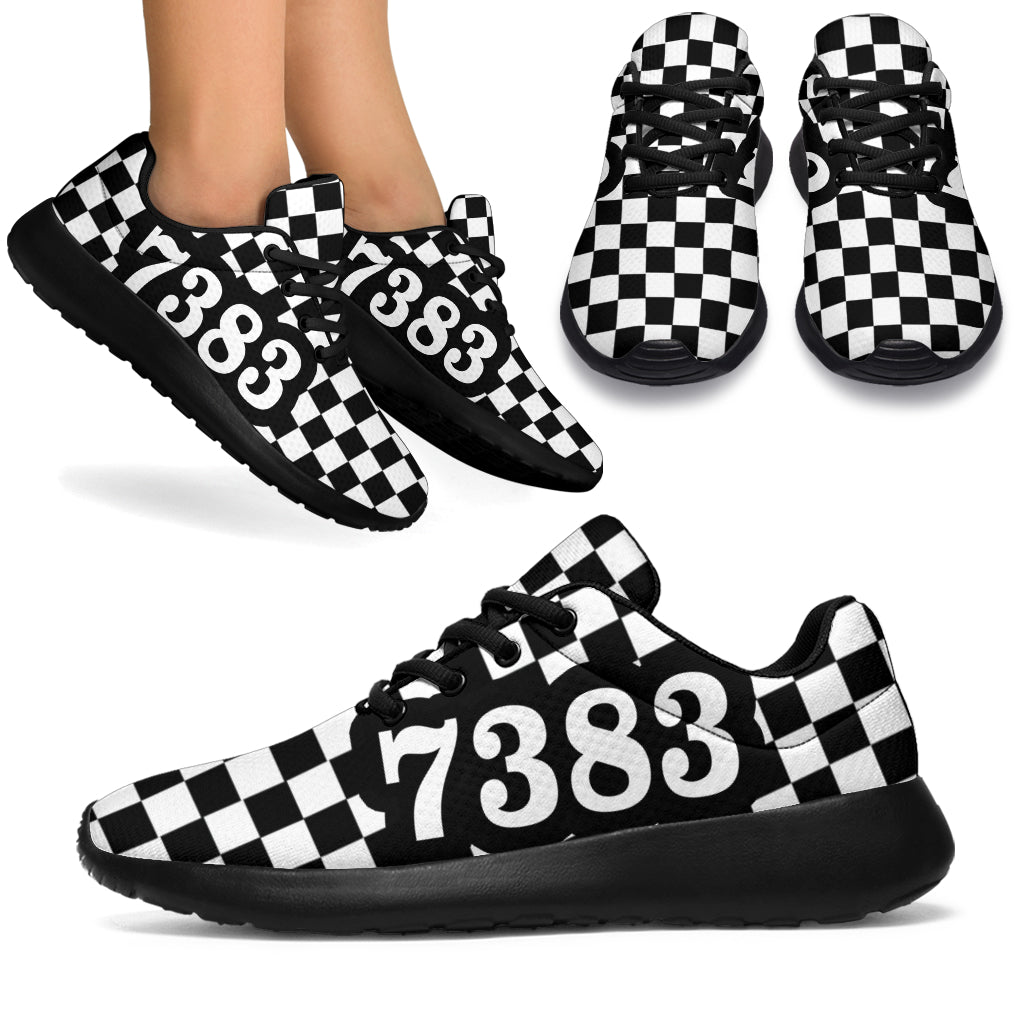 custom racing sneakers number 7383