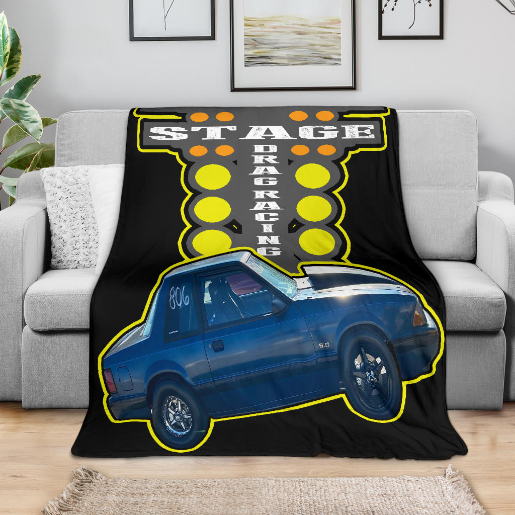 Custom Drag Racing Blanket V81