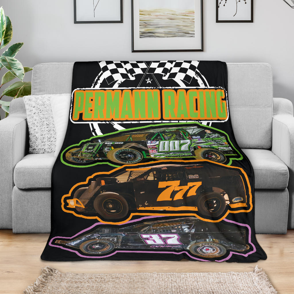 Custom Permann Racing Blanket